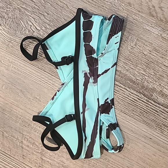 Justice Stylish Tie-Dye Bikini Set Size Small 6/7 - Picture 10 of 10